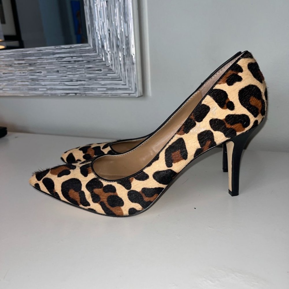 BCBGeneration Paris Jaze Leopard Pump - 8.5